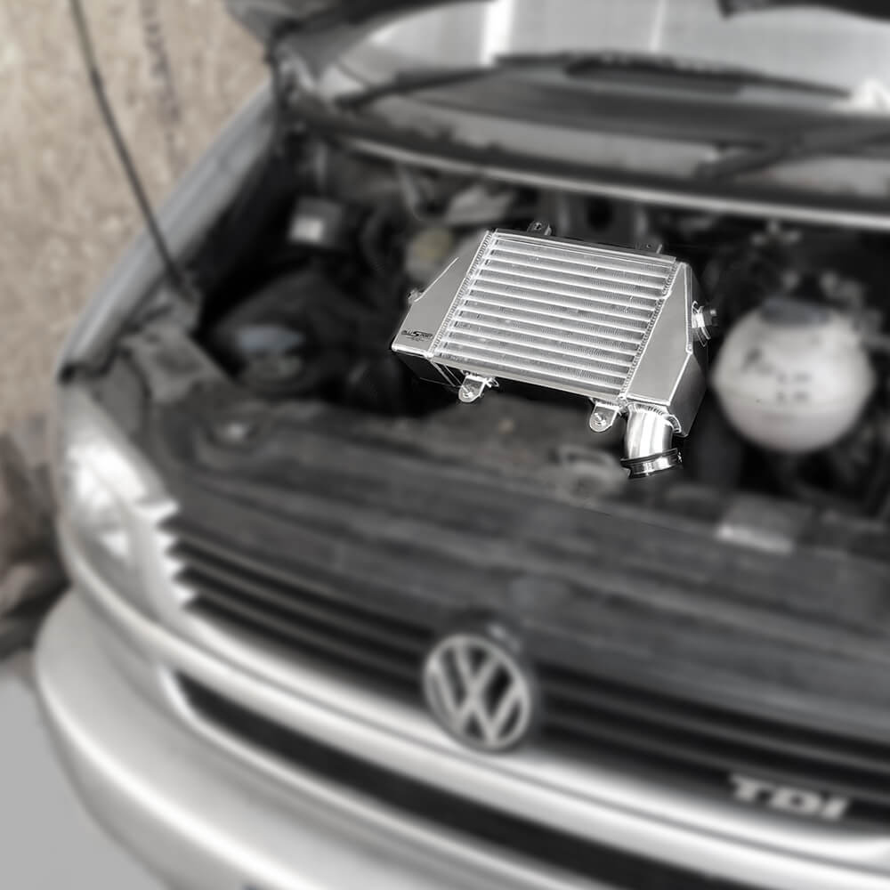 Egyptische Voorman borst Uprated replacement top mount intercooler for VW Transporter T4 2.5 1999 on  - AlliSport